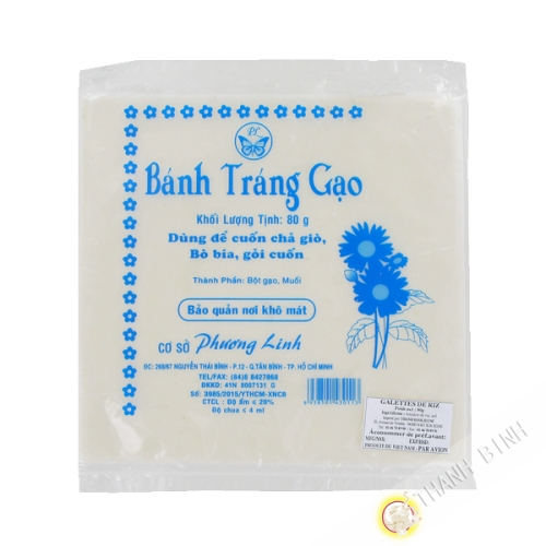 Rice paper fresh PHUONG LINH 80g Vietnam