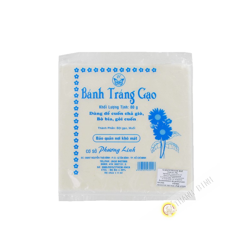 Galette de riz fraîche PHUONG LINH 80g Vietnam