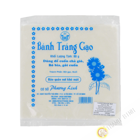 Carta di riso fresca PHUONG LINH 80g Vietnam