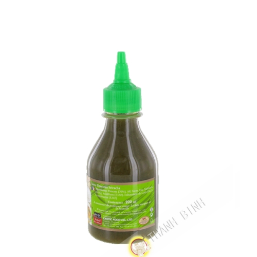 Sauce sriracha piment vert EXOTIC FOOD 200ml Thailande