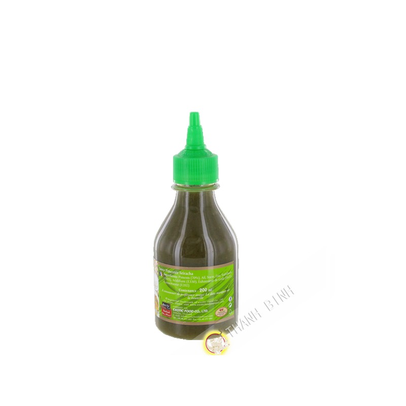 Sriracha Sauce green chilli, EXOTIC FOOD 200ml Thailand