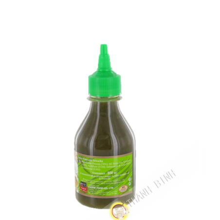 In zona sriracha Salsa verde peperoncino, il CIBO ESOTICO 200ml Thailandia