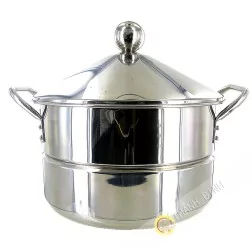 Marmite Banh Cuon & vapeur inox 26cm HAPPY KITCHEN Vietnam
