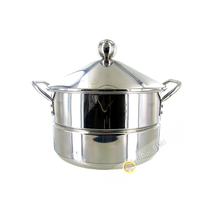 Pot, Banh Cuon & steamer stainless steel 26cm HAPPY KITCHEN Vietnam