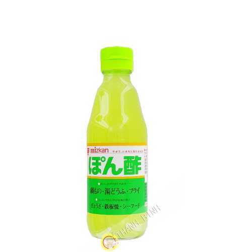 El vinagre de cítricos MITSUKAN 360ml Japón