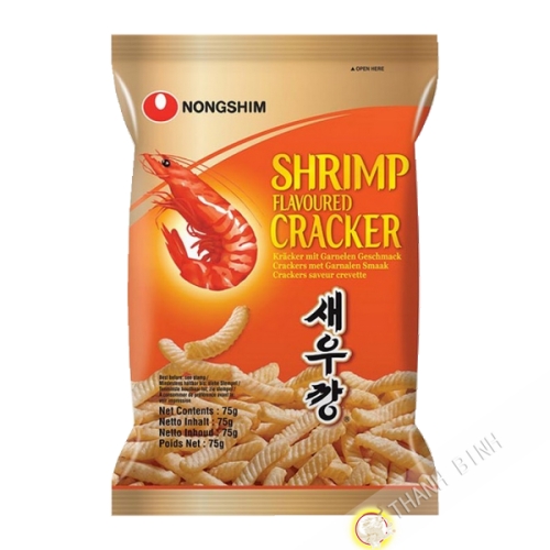 Chips shrimp 2 NONGSHIM 75g Korea