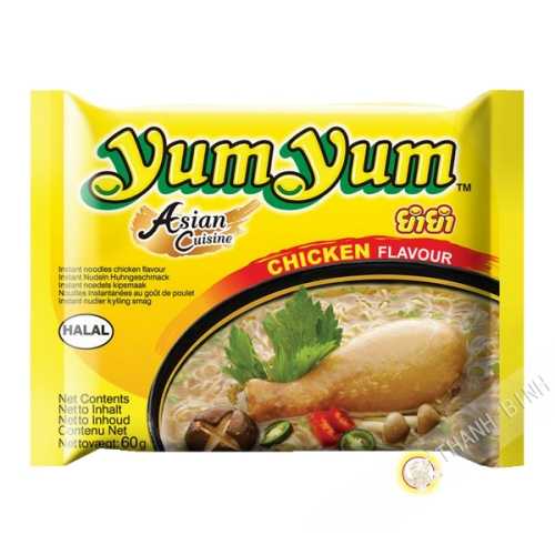 Zuppa di noodle di pollo YUM YUM 60g Thailandia