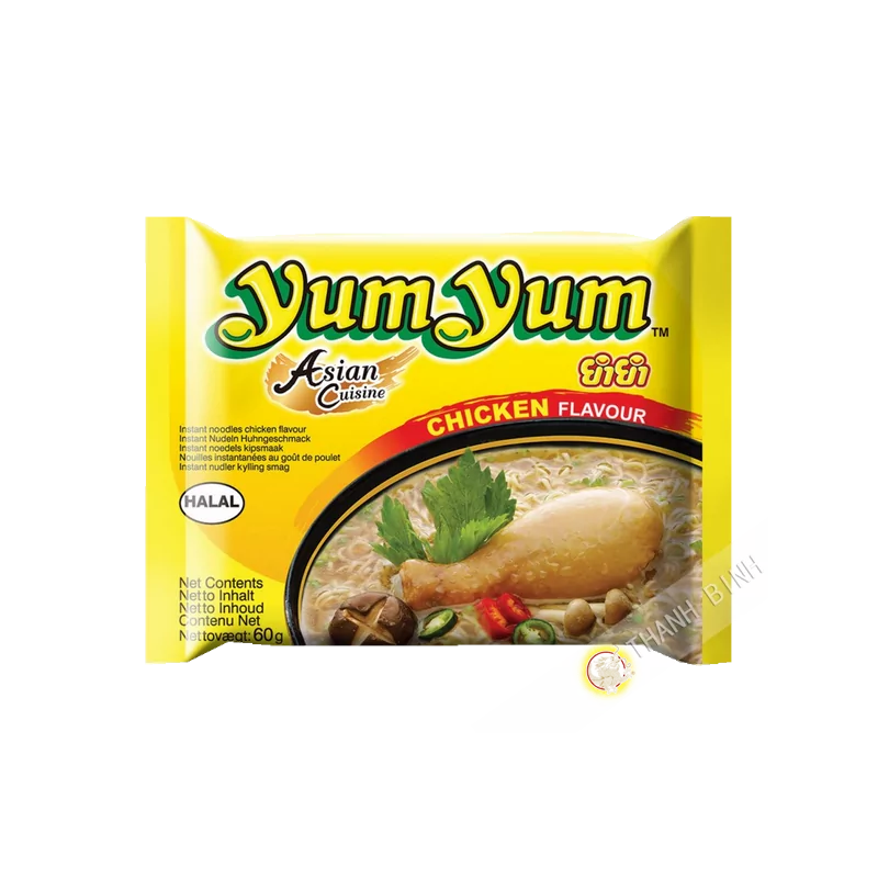 Mì gà ăn liền YUM YUM 60g Thái Lan Mì gà ăn liền YUM YUM 60g Thái Lan