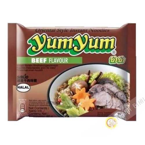 Soup noodle with beef, YUM YUM 60g Thailand