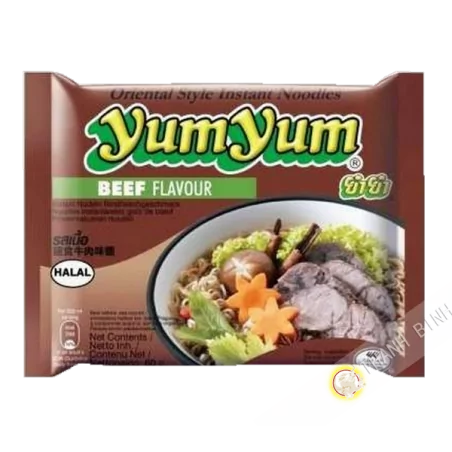Noodle instantanee Yum yum di manzo 60 g