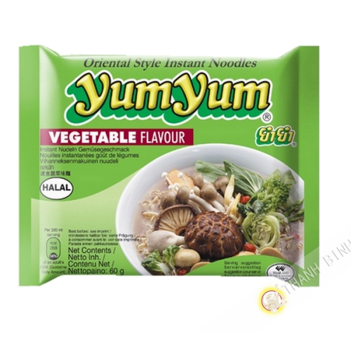 Noodle instantanee Yum yum vegetarian 60g