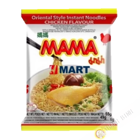 Zuppa di noodle di pollo MAMA 55g Thailandia