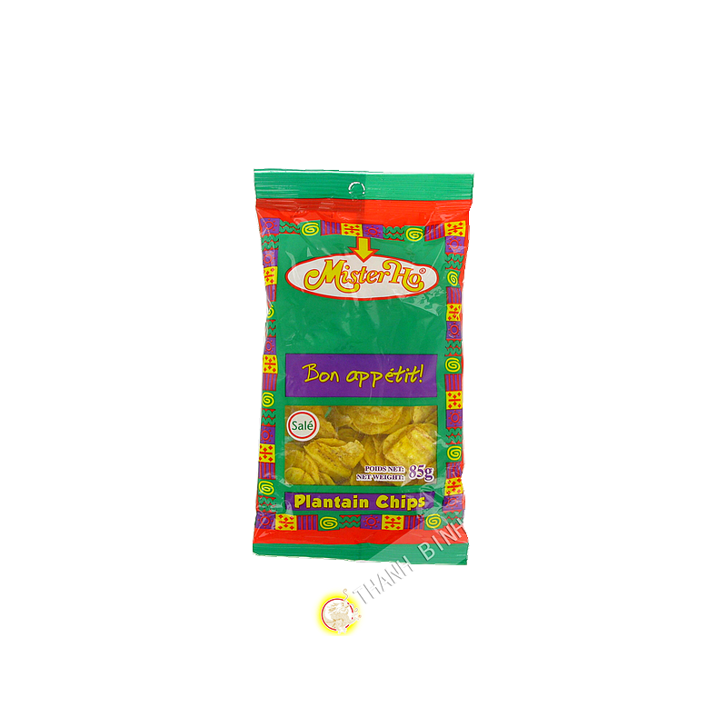 Chips de plátano salado SEÑOR HO 85g COSTA RICA Chips de plátano salado SEÑOR HO 85g COSTA RICA
