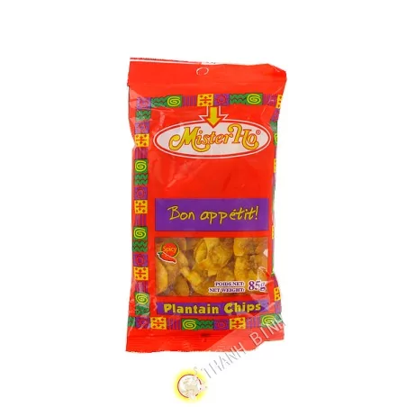 Chip banane plantain pimenté 85g - Afrique