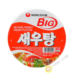 Soupe nouille Ramen crevette Bol NONGSHIM 115g Corée