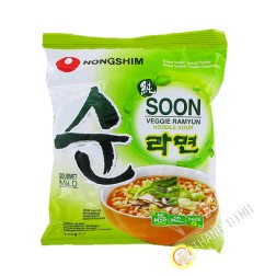 Zuppa di nouillle vegetale Presto Veggi Ramyun il NONGSHIM 112g Corea