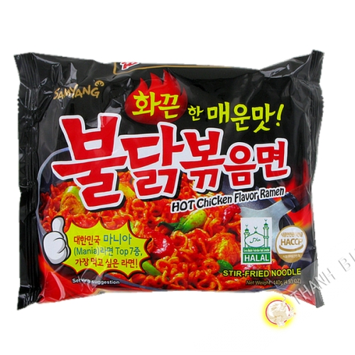 Nouille ramen sautée poulet épicé SAMYANG 140g Corée