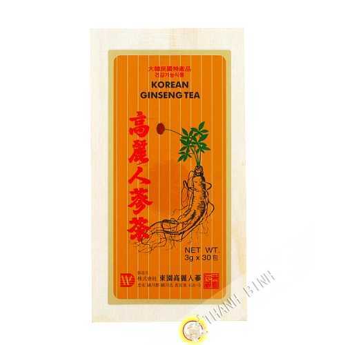 Thé ginseng rouge instantané 60g - Corée