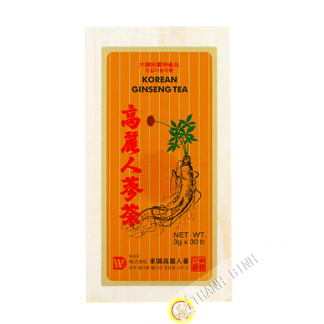 Tee ginseng instant - China