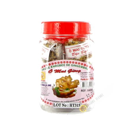 Plum coated ginger Dragon Gold 150g