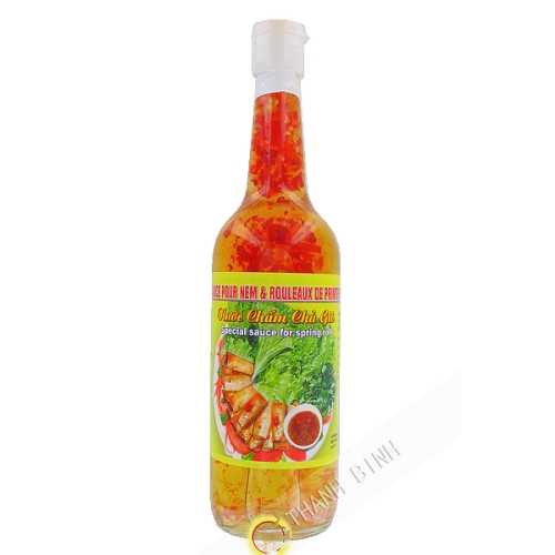 La salsa para el nem y los rollos de primavera DRAGÓN de ORO 650ml de Vietnam