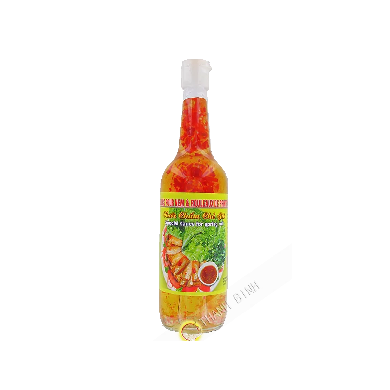 Sauce for nems and spring rolls DRAGON GOLD 650ml Vietnam Sauce for nems and spring rolls DRAGON GOLD 650ml Vietnam