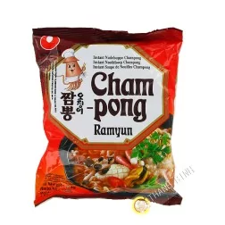 Sopa de fideos Champong ramyun NONGSHIM 124g Corea