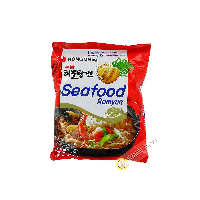 Soupe seafood Ramyun 125g - Corée