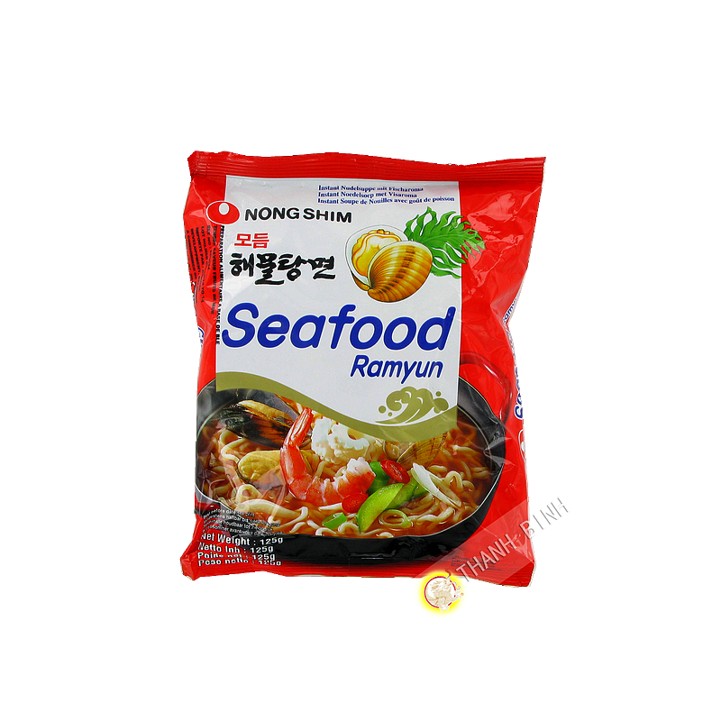 Súp mì Ramyun hải sản NONGSHIM 125g Hàn Quốc Súp mì Ramyun hải sản NONGSHIM 125g Hàn Quốc