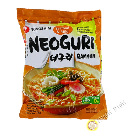 Soup noodle Néoguri Ramyun Mild NONGSHIM 120g Korea