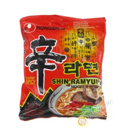 Zuppa di noodle di Shin Ramyum piccante il NONGSHIM 120g Corea