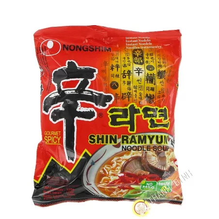 Sopa de fideos Shin Ramyum picante NONGSHIM 120g Corea
