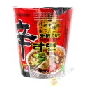 Soup noodle Shin Ramyum cup NONGSHIM 68g Korea