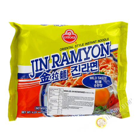 Sopa de Jin Ramen 120g - Corea