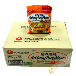 Suppe, nudel-Ansungtangmyum würzig NONGSHIM Karton 20x125g Korea