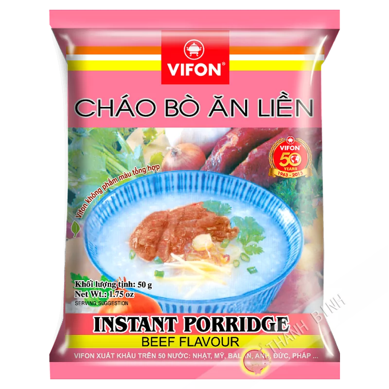 Rice soup beef VIFON 50g Vietnam