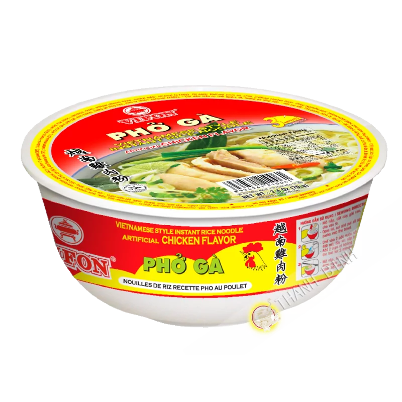 Soup pho chicken bowl VIFON 70g Vietnam Soup pho chicken bowl VIFON 70g Vietnam
