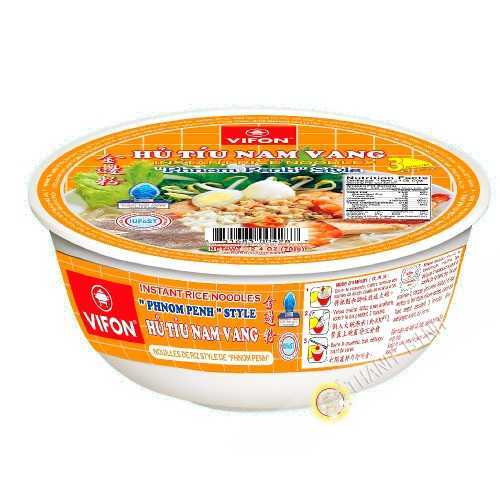 Sopa de fideos de Phnom Penh Hu tvn Nam Vang tazón VIFON 70g de Vietnam