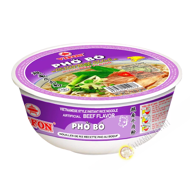 Soup pho beef with bowl VIFON 70g Vietnam Soup pho beef with bowl VIFON 70g Vietnam