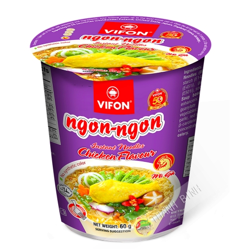 Suppe huhn-nudel-Schüssel NGON NGON VIFON Vietnam 60g