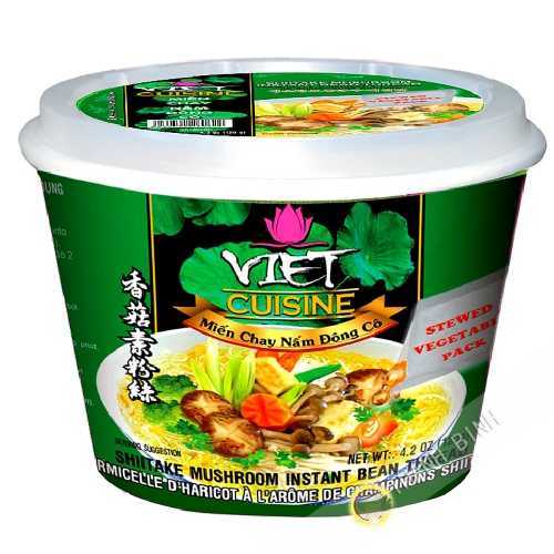 Soup vermicelli vegetarian with Bowl VIET KITCHEN VIFON 120g Vietnam