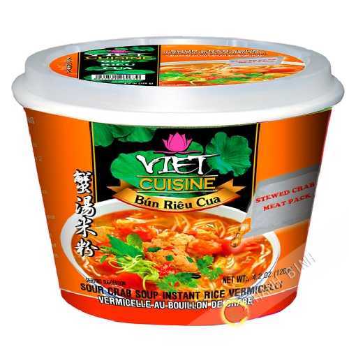 Soup with vermicelli bun rieu cua Bowl VIET KITCHEN VIFON 120g Vietnam