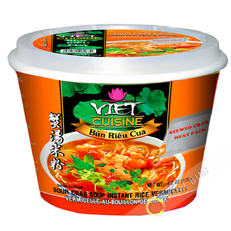Soup with vermicelli bun rieu cua Bowl VIET KITCHEN VIFON 120g Vietnam