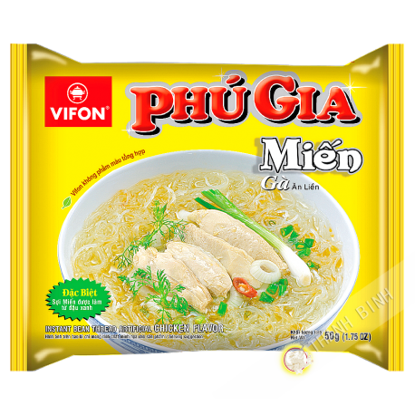 Soupe vermicelle poulet PHU GIA VIFON 50g Vietnam