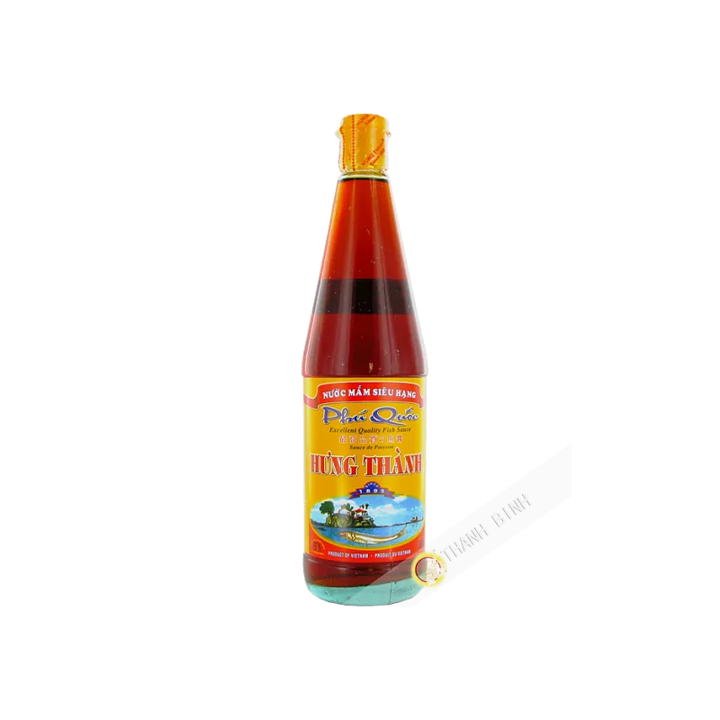 La Salsa de pescado Phu Quoc HUNG THANH 35° 650 ml de Vietnam La Salsa de pescado Phu Quoc HUNG THANH 35° 650 ml de Vietnam