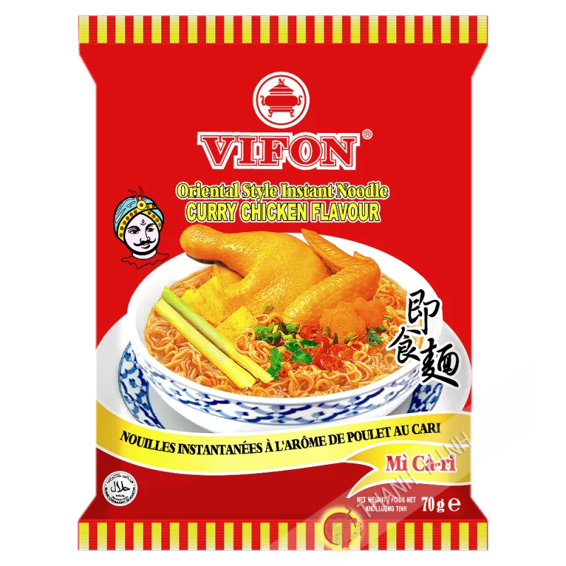 Soup noodle chicken curry VIFON 70g Vietnam