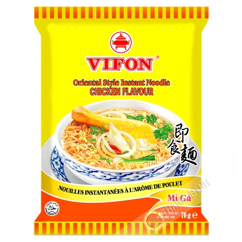 Soupe nouille poulet VIFON 70g Vietnam