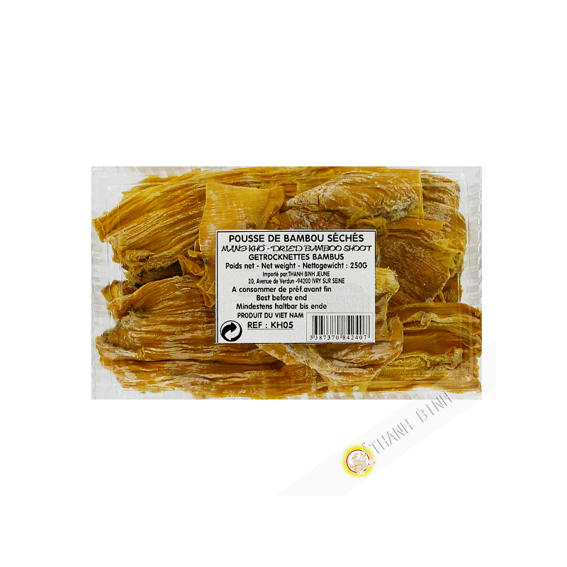 El bambú seco todo el DRAGÓN de ORO 100g de Vietnam