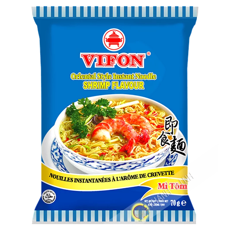 Suppe, nudel-garnelen VIFON Vietnam 70g
