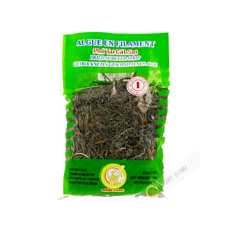 Seaweed dried filament DRAGON GOLD 100g Vietnam